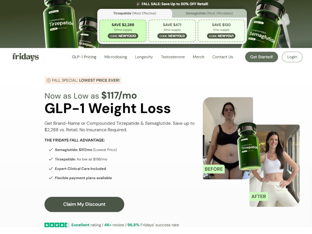 Fridays GLP-1 Weight Loss